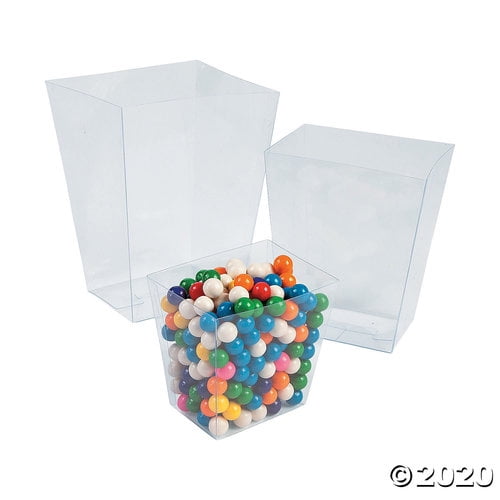 Clear Plastic Candy Containers