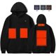thumbnail image 1 of Suéteres con calefacción USB eléctrica para exteriores, sudaderas con capucha para hombre, ropa cálida de invierno Ncm, 1 of 5