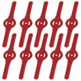 thumbnail image 1 of YUTK Garden Hoe for Weeding,Plastic Long Trim. Mower Blade Gardening Tool Accessory 10Pcs,Red, 1 of 1