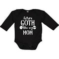 thumbnail image 3 of Inktastic Future Goth Like My Mom with Skulls Boys or Girls Long Sleeve Baby Bodysuit, 3 of 5