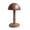 Red Bronze, variant on Zeiwohndc Hat Wig Display Stand Removable Iron Frame Wooden Base For Home Salon