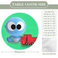 thumbnail image 2 of Funny GooGoo & GaaGaa Baby-theme Fitted Round Tablecloths Elastic Edged Table Covers Waterproof Table Cloth for Kitchen Holiday Party Tables Decor 150cm, 2 of 6