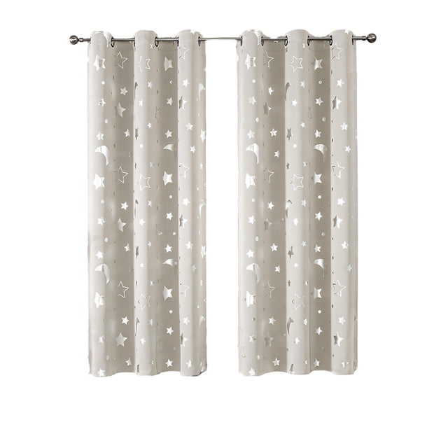WRKEKC Rideaux en Liquidation Panneau de Rideau Paire 51 Pouces X 53 Pouces Superposition de Rideau Rideaux Élégants pour Chambre