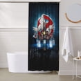 thumbnail image 4 of Shower Curtain Cartoon Art Bath Shower Curtains with 12 Hooks, Waterproof Washable Polyester Bathroom Home Decor Set 60x72 Inch Iron, 4 of 8