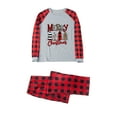thumbnail image 2 of Odeerbi Christmas Pajamas For Family Matching Outfits Warm Set Printed Home Wear Two-piece Dad Set, 2 of 8