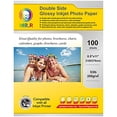 thumbnail image 2 of MR.R Double Side Glossy Inkjet Photo Paper Letter Size 8.5"x11" 100 Sheets Per Pack 53lb 200gsm, 2 of 3