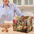 thumbnail image 2 of TSOVTHRID Hummingbird Peony Flower Print Mixer Cover for 4.5-5 Quart Stand Mixer Reusable Stand Mixer Dust Cover Reusable Small Appliance Covers with Top Handle and Pockets for Extra Accessories,S, 2 of 7