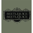 thumbnail image 6 of Beetlejuice Beetlejuice Black Sign Logo Adult Olive Long Sleeve Hoodie-3XL, 6 of 7