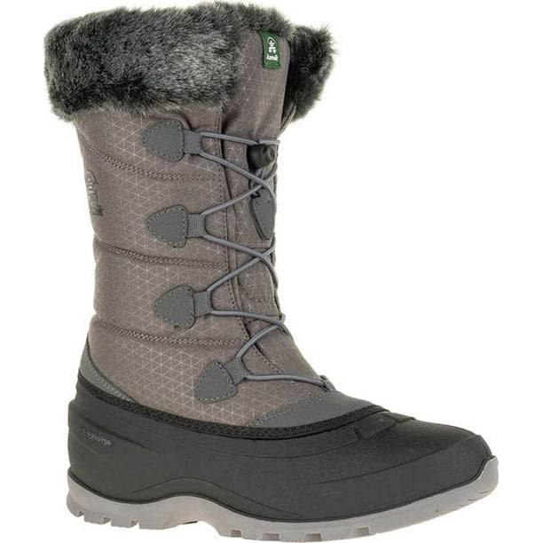 Kamik - Women's Kamik Momentum 2 Winter Boot Charcoal Nylon 8 M - Walmart.com - Walmart.com