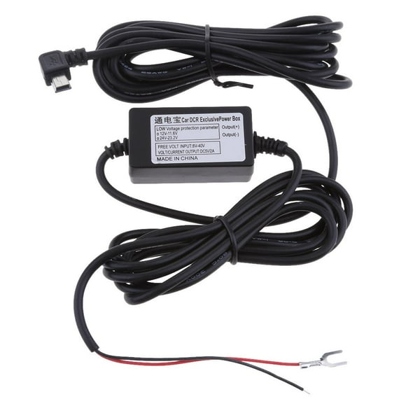 Kits Hardwire 12 / 24V A 5V 1.5A Mini USB Dry Cable Herramientas Sunnimix Adaptador de corriente de coche