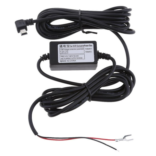 Adaptador de corriente de equipos de cableado de cámara duradero de 12V / 24V a 5V