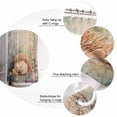 thumbnail image 5 of Spring Hedgehog Shower Curtains for Bathroom Waterproof Fabric Bath Curtains Decor Bath Tub Curtain Botanical Pastoral Animals Flower Leaf Decorative Shower Curtain Sets with 12 Hooks, 72x72 Inch, 5 of 6