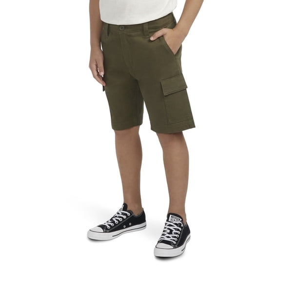 Levi's Boys' Elastic Waistband Cargo Shorts Size 6/7