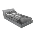 thumbnail image 3 of Ambesonne Black and White Fitted Sheet & Pillow Sham Set, Dark Alleyway, Full, Black and White, 3 of 3