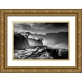 thumbnail image 1 of Saelanwangsa 14x11 Gold Ornate Wood Framed with Double Matting Museum Art Print Titled - Waves present that morning, 1 of 4