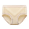 thumbnail image 2 of uublik Briefs for Women Multicolor Full Coverage No Show Mid Waisted Seamless Ladies Panties, 2 of 3