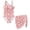 Floral Cross Pattern Pink, variant on SEANATIVE Girls One-Piece Swimsuits with Mesh Cover-up Skirt One-Piece Bathing Suits Back Cutout Stylish Stretch Swimwear for Kids Teenagers, Size 7-8, Floral Cross Pattern Pink