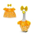 thumbnail image 2 of AZXY Porch Goose Outfit, Fits 23 Inch Porch Goose Statue, Bow‑Accent Princess‑Style Goose Clothes for Cement Goose, Goose Clothing, Elegant Outdoor Decor for Yard Patio Front Porch Garden, 2 of 6