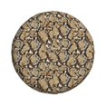 thumbnail image 4 of Spare Tire Cover, Vintage Camouflage Wheel Cover Tire Covers For Trailers Car Truck Camper Universal Tire Covering Fits Diameter14"-17", 4 of 4