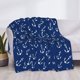 thumbnail image 3 of Fotbe Nautical Anchors Manta de Franela con Estampado, Manta Ultrasuave para Cama, Sofá, Auto, Hipoalergénica y Antibolitas-50"x40", 3 of 6