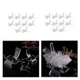 thumbnail image 1 of Base de Estante de Exhibición de Acrílico de 20 Piezas para Joyería de Cristal de Geoda de Minerales Macarena soportes de exhibición, 1 of 6