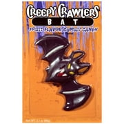 Creepy Crawlers: Bat Fruit Flavor Gummy Candy, 2.1 oz