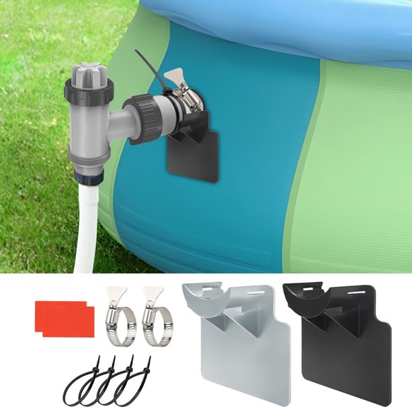 3Pcs Swimming Pool Pipe Holders, Pool Hose Holder Water Pipe Support Brackets, Overground Pool Accessories for Preventing Pipes Sagging