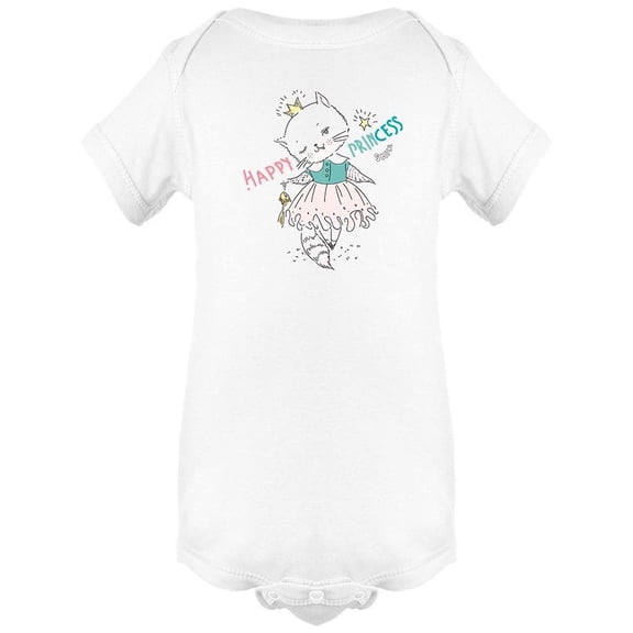 Happy Princess Design Bodysuit Baby's -Image by Shutterstock