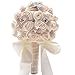 thumbnail image 3 of Jackcsale Bouquet Romantique de Mariée avec Roses et Diamants, Perles, Saint-Valentin (373 CRM), 3 of 4