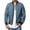 C24/Sky Blue, variant on Rggeeun Men's Casual Jacket Lightweight Loose Fit Zip Up Outerwear For Daily Wear Spring Fall Comfortable Stylish Stretch Plain Design Outwear Classic