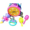 5pcs Kids Baby Roll Drum Musical Instruments Band Kit Children Toy