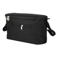 thumbnail image 3 of Bolsa colgante para carrito de niños, organizador para cochecito de bebé, bolsa de almacenamiento, portavasos para biberones y pañales., 3 of 12