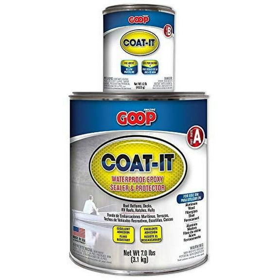 Amazing GOOP 5400060 Coat-It Epoxy Sealer Adhesive Kit - 8 lb
