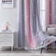 thumbnail image 1 of Cortinas XiDi Arcoíris Rosa-Gris para Decoración de Dormitorio 90x230cm, 1 of 5