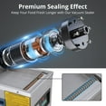 thumbnail image 3 of Chamber Vacuum Sealer Machine - 180W-260W, 6.5 M³/H Pump Rate, Microcomputer Controlled, Stainless Steel Structure, Premium Sealing, 3 of 7