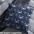 thumbnail image 2 of Castle Fairy Sea Crab Starfish Fabric by the Yard 2 Yards for Kids,Ocean Theme Room Decor Fabric by the Yard,Marine Animal Sewing Fabric,Microfiber Bedroom Decor, 2 of 6