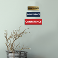 thumbnail image 5 of Basic Conference Sign (Ivory/Dark Brown) - Medium, 5 of 5