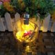 thumbnail image 4 of Bola decorativa de gorro navideño con luces, 4 of 5
