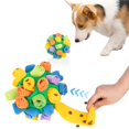 thumbnail image 2 of Bola de olfateo para perros, juguete de goma de alimentación lenta, comida tibetana para mascotas, aumento de IQ, alimentador de alimentos, juegos de entrenamiento para cachorros, Bola de olfateo qym unisex, 2 of 2