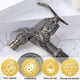 thumbnail image 2 of Retro Brass Wall Mounted Faucet, G1/2" Outdoor Garden Faucet,Antique Copper Dragon Carved Faucet for Kitchen Bath Garden, 2 of 5