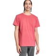 thumbnail image 2 of Adult Botanical Dyed Short Sleeve T-Shirt , Red, Unisex Eco Friendly, Size Small, 2 of 3