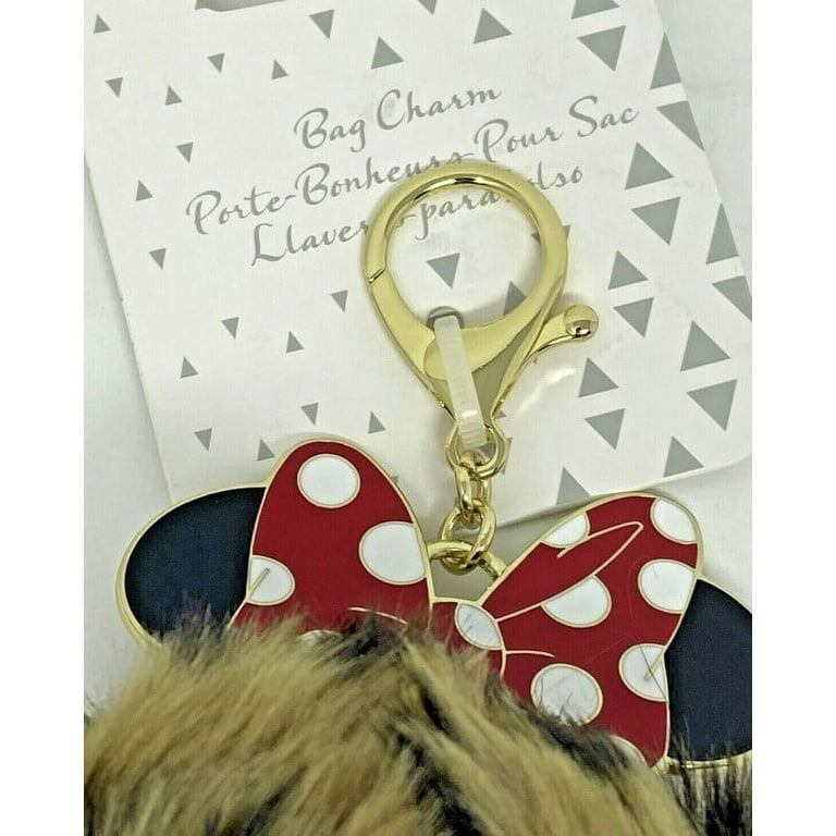 Brown Minni(e) Mouse Keychain