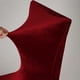 thumbnail image 4 of Funda antideslizante Sunnimix para silla de comedor Estiramiento Vino rojo, 4 of 5