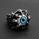 thumbnail image 2 of Anillos de para hombre Acero inoxidable Punk Rock Punk Rock Amistad Anillos Vintage Yuyangstore Anillo de mal de ojo, 2 of 8