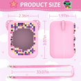 thumbnail image 2 of Funda Qoosea para juguete interactivo Bitzee, digital, para mascotas, rosa, 2 of 7
