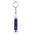 thumbnail image 2 of Soumake UV Flashlight Keychain Mini Battery Operated Portable Multifunctional Anti-fake Money Detection Metal Black Lamp Torch Key Ring Backpack Supplies, 2 of 8