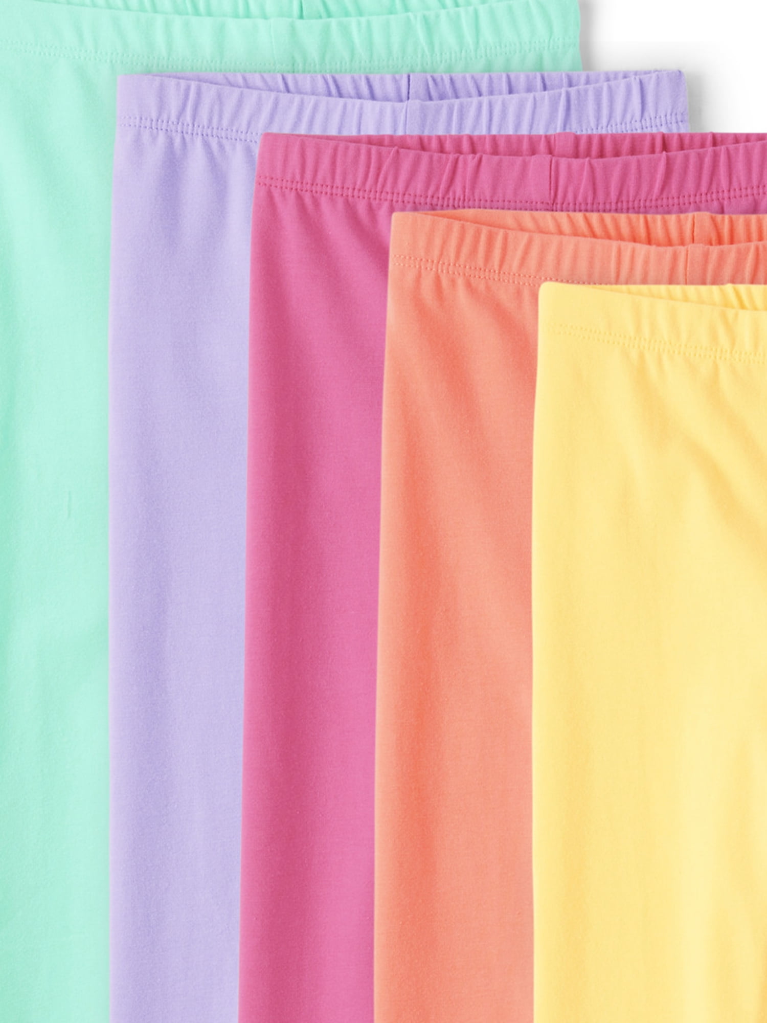The Children's Place Girls Everyday Pull-On Leggings, 8-Pack, Sizes XS-XXL