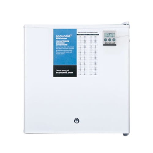 Accucold FS24LPLUS2 18 1/2" Undercounter Medical Freezer - Locking, White, 115v