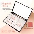thumbnail image 3 of 1 Paleta de maquillaje Paleta de sombras de ojos vacía Organizador de sombras de ojos Placa de maquillaje, 3 of 7