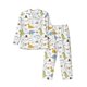 thumbnail image 1 of Balery Dinosaur Pijama para Hombre de Dos Piezas con Manga Larga, Conjunto de Dormir y Descanso Suave con Bolsillos-Medium, 1 of 7